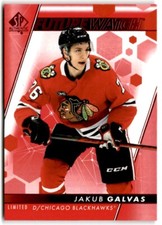 2022-23 SP AUTHENTIC LIMITED RED JAKUB GALVAS ROOKIE CHICAGO #183