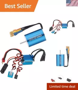 Durable 2435 4800KV Motor and ESC Combo for 1/16 RC Cars - Easy Installation - Picture 1 of 11