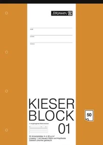 BRUNNEN Schulblock Kieser 01 A4 Lin 01 liniert 80 g/qm 1042941 - Bild 1 von 2