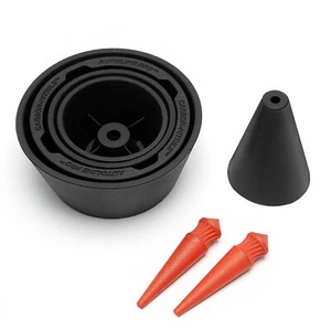 Cone and Plugs 2-in-1 Universal Adapter Automotive EVAP Smoke Machine - Picture 1 of 7