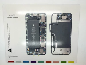 Magnetic Screw Mat, Compatible with iPhone 11 - Afbeelding 1 van 1
