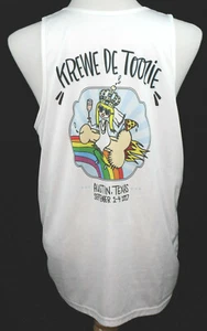 Krewe De Toolie Austin Texas 2007 Tank Top Adult XL Augusta Sportswear White - Picture 1 of 6