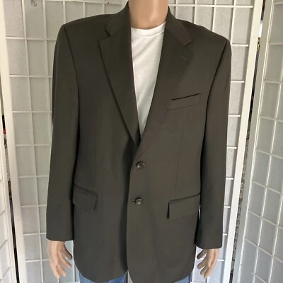 Мужская безымянный 42R сепия коричневый шерсти / кашемира смесь блейзер спортивное пальто - Изображение 1 из 4