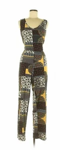 Bobbie Brooks Women Black/Multi Jumpsuit Romper Large #POS - Picture 1 of 2