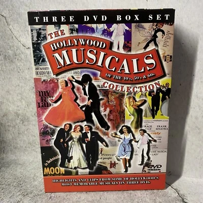 The Hollywood Musicals Collection DVD Audrey Hepburn , Grace Kelly, Frank Sinatr - Image 1 of 4