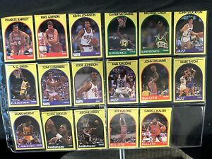 Vintage Sports Card Collection - NBA Basketball - 1980's/90 - All Cards Pictured