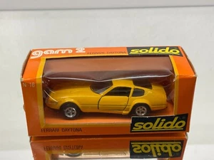 SOLIDO GAM 2 16 FERRARI DAYTONA -YELLOW 1:43- POOR IN BOX - 526 - Bild 1 von 10