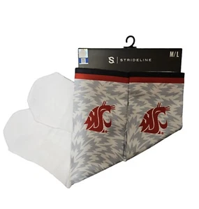Washington State Cougars Socks University Strideline Licensed NCAA Wear - Picture 1 of 3