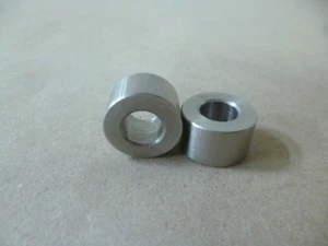 3/8" ID X 3/4" OD X 7/16" TALL STAINLESS STEEL STANDOFF / SPACER / BUSHING 2Pc - Picture 1 of 1