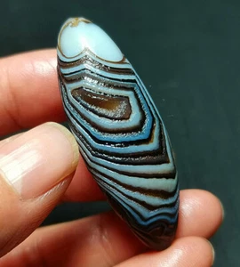 TOP 20G  Natural Gobi Agate Eyes Agate/stone/ Madagascar Healing YY1471 - Picture 1 of 14