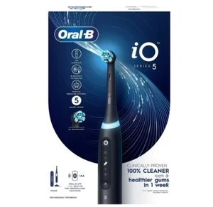 ORAL-B IO5 Black Handle 1S - Picture 1 of 6