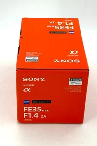 Sony SEL35F14Z Camera Lens - 35mm, F/1.4 for E-Mount - Picture 1 of 14