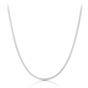 925 Sterling Silver Italian 1.0mm Snake Chain Necklace for Women Men 16 18 20 24 - Picture 1 of 5