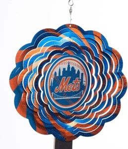 MLB Team Sports New York Mets 0094705 Spectrum Spinner 10" x 10" - Picture 1 of 2