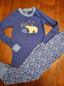Boys Gymboree Pajamas Polar Bear Size 7 - Picture 1 of 4