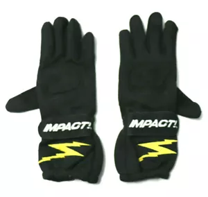IMPACT RACE GLOVES G1 Nomex BLACK Racing ISO Certified Glove Size Small NEW - Picture 1 of 5