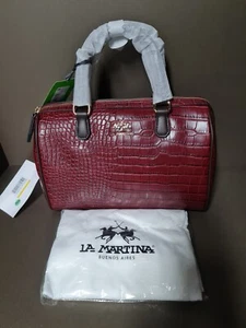 la martina handtasche bag krokotasche damenhandtasche - Bild 1 von 7