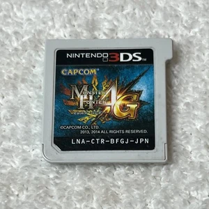 Monster Hunter 4G 3DS Game Japan Version US Seller LNA-CTR-BFGJ - Picture 1 of 3