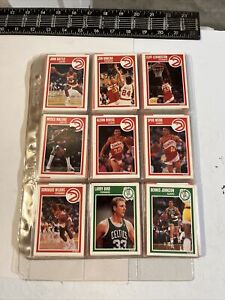 1989-90 Fleer Basketball Complete Set EXCEPT Michael Jordan/168 Cards