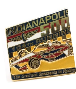 Spilla souvenir Indy 500 unisex 104° da corsa, oro - Foto 1 di 1