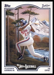 2025 Topps x Bob Ross: The Joy of Baseball Vladimir Guerrero Sr. #59 Expos - Picture 1 of 2