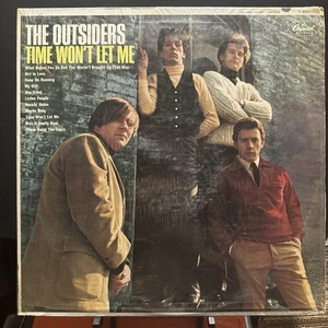 The Outsiders / Time Won’t Let Me LP Capitol 2501 + Shrink Mono - Picture 1 of 7