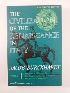 The Civilization of the Renaissance in Italy 1 by Jacob Burckhardt (1958, TPB) - Imagen 1 de 5