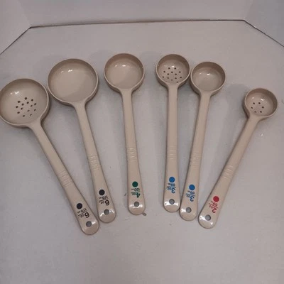 Carlisle Portion Control Serving Spoons, Measuring Set Of 6 - Image 1 of 4