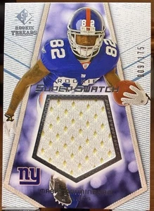 2008 SP Game Worn Patch - Mario Manningham RC #RSS-MM, Numbered 009/175 - Picture 1 of 2