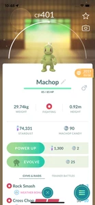 Pokemon TRADE - Shiny Machop von 2019! Garantiert Glück! 30 Tage Freundschaft - Bild 1 von 1