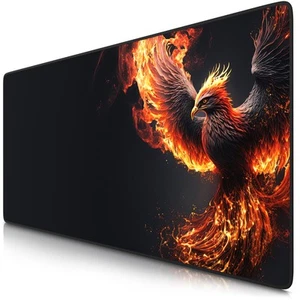 Tapis de souris gaming Titanwolf, 900 x 400, Phoenix lavable antidérapant - Photo 1/7