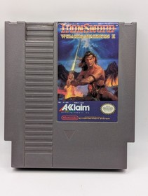 Iron Sword: Wizards and Warriors II 2 (Nintendo NES) Authentic Cart