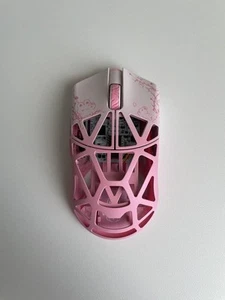 Mouse da gioco wireless Wlmouse Beast X Pro rosa coniglio solido usato - Foto 1 di 24