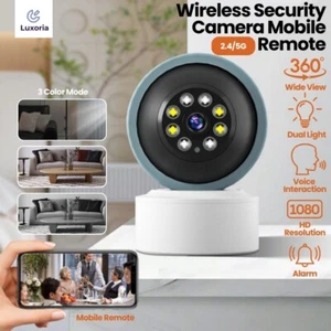 Wireless Security Camera Full Color Night Vision Mobile Remote 2.4G/5G - Picture 1 of 6