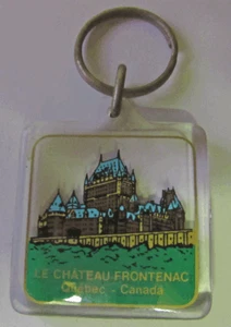 Vintage "Le Chateau Frontenac" Toronto Canada Key Cain Ring - Picture 1 of 2