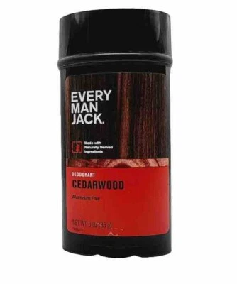 Every Man Jack Deodorant Cedarwood 3 oz X2 - Image 1 of 4