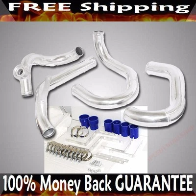 Tubería intercooler con brida SSQV para 00-05 Volkswagen Golf/Jetta 1.8T Foto 1 de 2