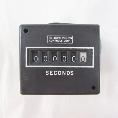 Medidor de segundos Airpax North America Philips Control Corp A42110-127-24-U4 NUEVO Foto 1 de 3