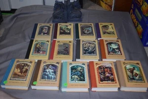 Unfortunate Events series/set by Lemony Snicket (1st Edition/Varied Print) - Foto 1 di 4