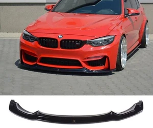 For Bmw F30 M3 Vorstainer Front Bumper Splitter Lip Gloss Black 2012-2018 - Picture 1 of 5