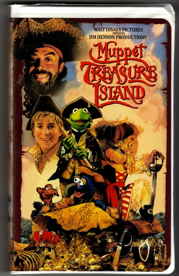 Muppet Treasure Island VINTAGE VHS Clamshell Edition - Image 1 of 1