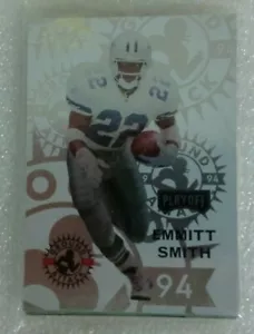 1994 Playoff Ground Attack FACTORY SEALED PACK, Emmitt Smith Front, SEAU on Back - Picture 1 of 2