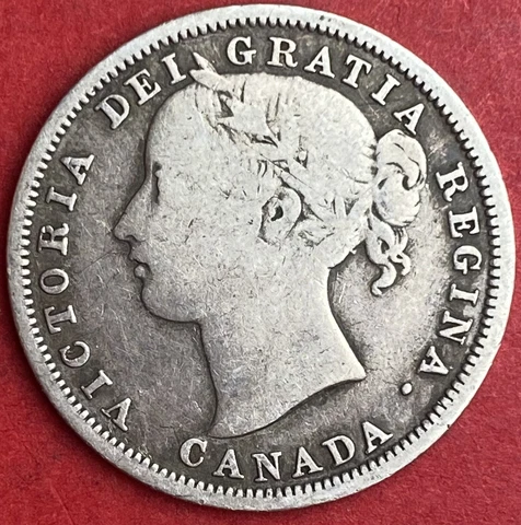 1858 Canada 20 Cents - VG/F - Lot#6485 Cover