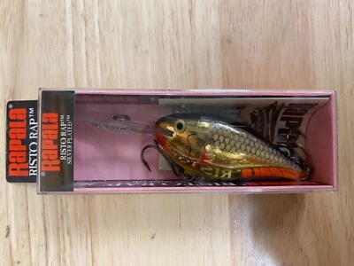 Rapala Risto Rap RR-7 SG Gold Dore Deep Runner RARO 9/16 16 g Foto 1 de 4