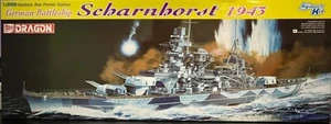 Dragon 1/350 1040 German Battleship Scharnhorst 1943 Brand New Kit - Picture 1 of 2