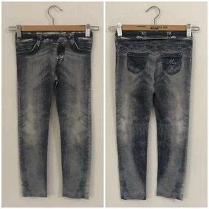 MISS BLUMARINE girls jeans leggings size 6 years - Picture 1 of 9