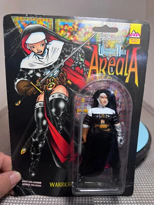 Figura de acción negra Ben Dunn’s WARRIOR NUN AREALA 1996 anime clásico vintage Foto 1 de 4