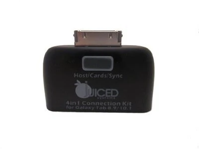 NEW GENUINE JUICED SYSTEMS SAMSUNG GALAXY 8.9 10.1 TABLET 4 IN 1 ADAPTER FREES&H - Image 1 of 4