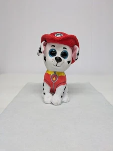 Ty Beanie Boos Paw Patrol Marshall Feuerhund Plüschtier Stofftier Spielzeug Feuerwehrmann - Bild 1 von 6