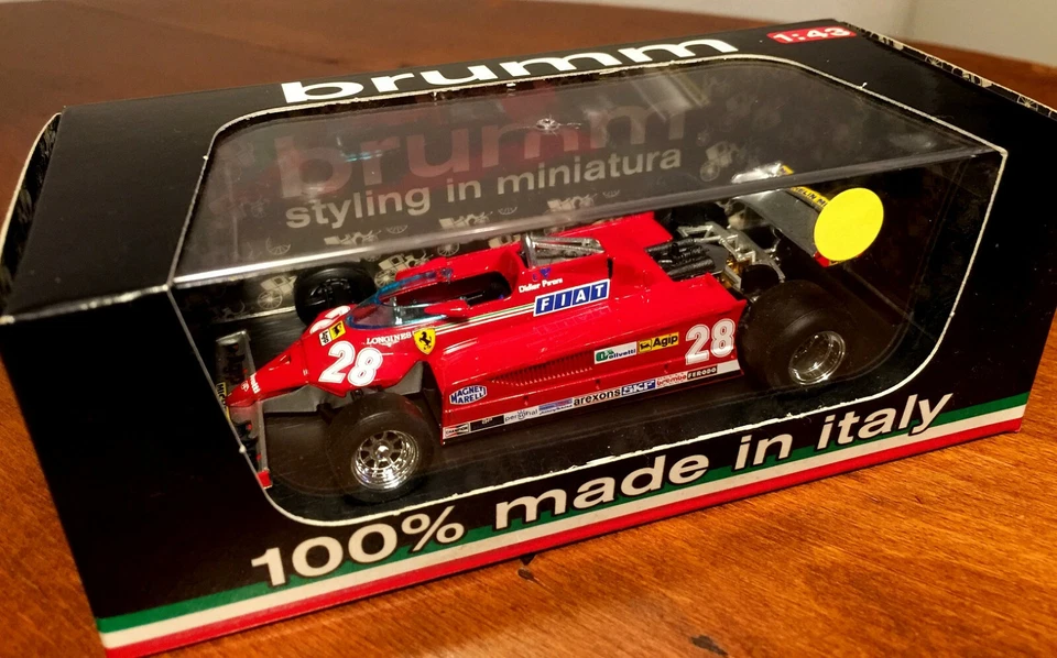 Ferrari 126ck Turbo (1981) Pironi 1 43 2005 R368 Brumm